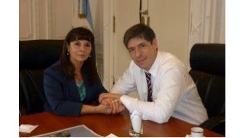 Abal Medina tuiteó una foto junto a Capitanich y Néstor Kirchner.