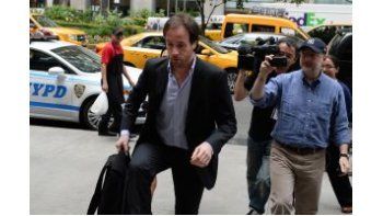 ámbito.com | Pablo López, al arribar al despacho de Daniel Pollack.