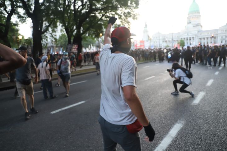 Segundo día consecutivo de incidentes en el Congreso Segundo día consecutivo de incidentes en el Congreso