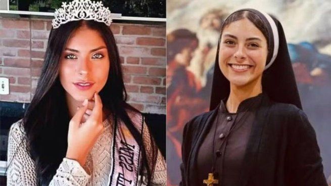 El antes y después de la hermana Eva.