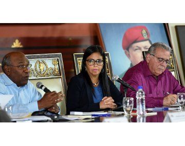 Desde el régimen sostuvieron que primero buscarán asegurar la estabilidad y la reconciliación de Venezuela. Desde el régimen sostuvieron que primero buscarán asegurar la estabilidad y la reconciliación de Venezuela.