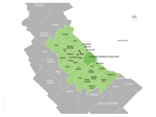 Diez municipios bonaerenses acumulan el 60 por ciento de casos de la Provincia.