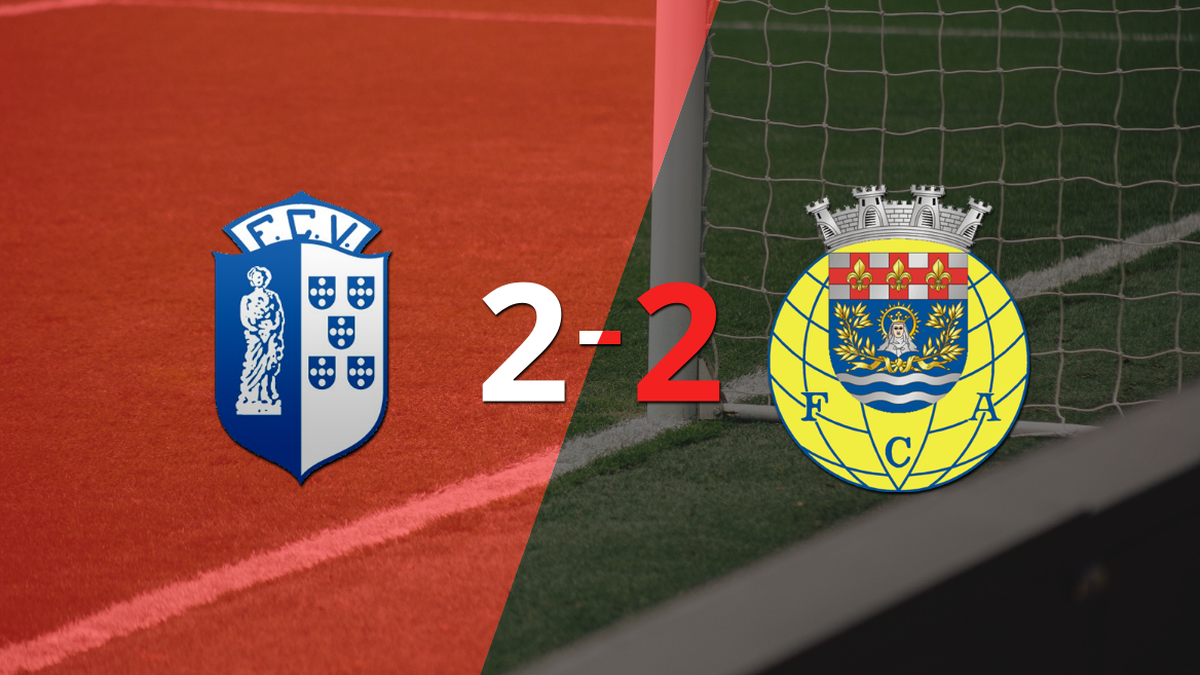 Vibrant 2-2 between Vizela and Arouca