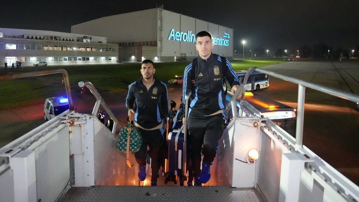 The Argentine National Team is already in Miami with the mission of defending the Copa América The Argentine National Team is already in Miami with the mission of defending the Copa América