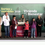 Sorteo de Viviendas para el Bienestar en Pátzuaro, Michoacán.