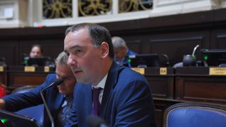 Francisco Adorni es legislador bonaerense desde diciembre. Francisco Adorni es legislador bonaerense desde diciembre.