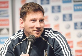 Lionel Messi se mostró muy feliz por este momento argentino y  elogió al papa Francisco