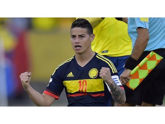 James Rodríguez fue la figura de Colombia en el triunfo ante Ecuador, en Quito.