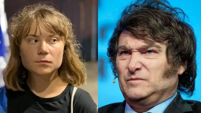 El presidente Javier Milei apuntó contra Greta Thunberg: Se convirtió en una mercenaria del activismo.