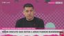 Juan Román Riquelme in the C5N studios. Juan Román Riquelme in the C5N studios.