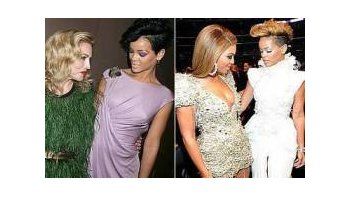 Madonna, Beyonce y Rihanna
