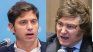 Axel Kicillof criticized the candidate Javier Milei one month before the general elections. 