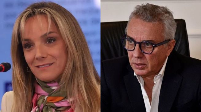 Malena Galmarini y Julio Zamora.