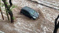 El temporal en Mendoza provocó anegamientos en muchos sectores de la ciudad