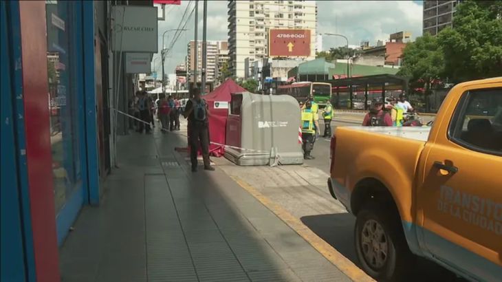 La Policía de la Ciudad en el lugar del hecho. La Policía de la Ciudad en el lugar del hecho.
