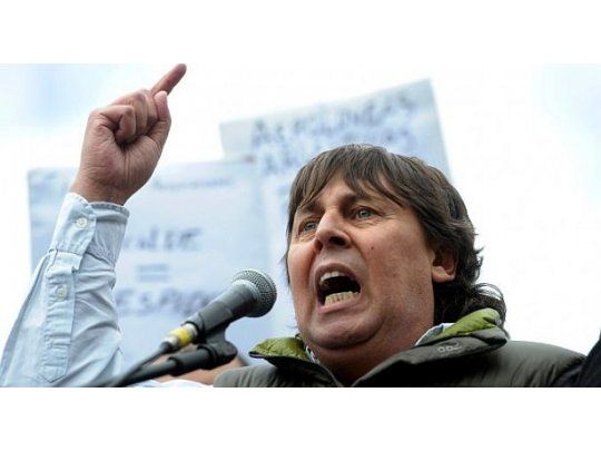 Pablo Micheli, secretario general de la CTA autónoma