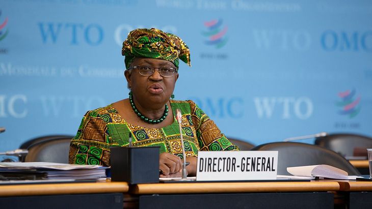 Ngozi Okonjo-Iweala, directora general de la Organización Mundial del Comercio (OMC). Ngozi Okonjo-Iweala, directora general de la Organización Mundial del Comercio (OMC).
