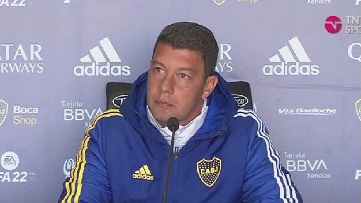Battaglia: what he said after the win suffered by Boca against Banfield