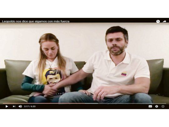 Video. Lilian Tintori y Leopoldo López esperan su tercer hijo.