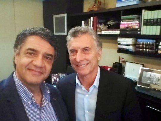 Jorge y Mauricio Macri.