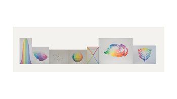 Obra de la argentina Karina Peisajovich, quien junto a Fabián Burgos, Juan José Cambre, Verónica Di Toro, Mirtha Dermisache y los franceses Olivier Filippi y Emmanuel Van Der Meulen integran «El color: instrucciones de uso», curada por Philippe Cyroulnik.