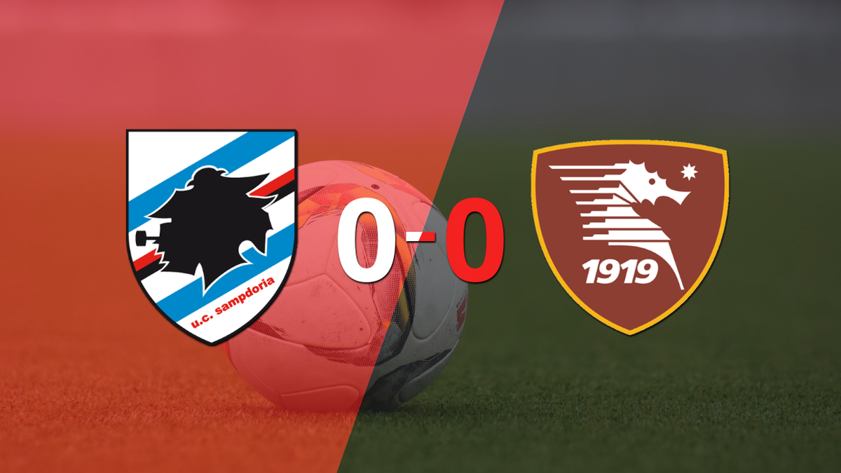 Sampdoria and Salernitana drew goalless on the scoreboard