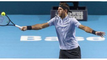 Del Potro se metiró en semifinales.