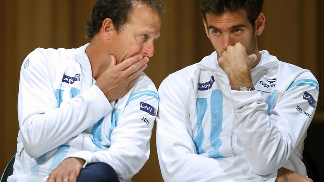 La conflictiva historia entre Jaite y Del Potro. En el Argentino Open llegó un gesto inesperado. ¿Será el fin de las rencillas?