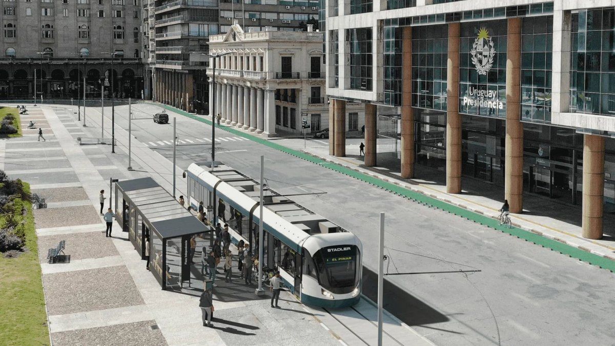 The tram train that will connect Montevideo and Canelones could cost US$500M