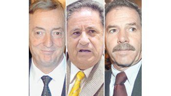 ámbito.com | Néstor Kirchner, Eduardo Duhalde y Felipe Solá.