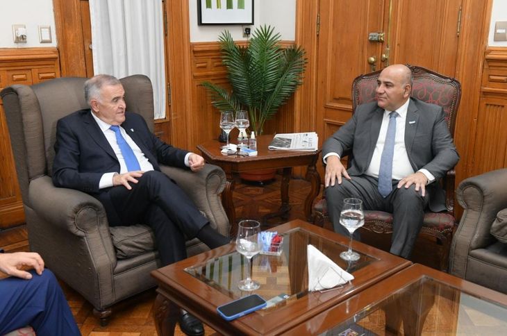 Osvaldo Jaldo y Juan Manzur, juntos.