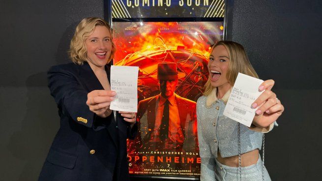Margot Robbie and Greta Gerwig promote other films beyond Barbie