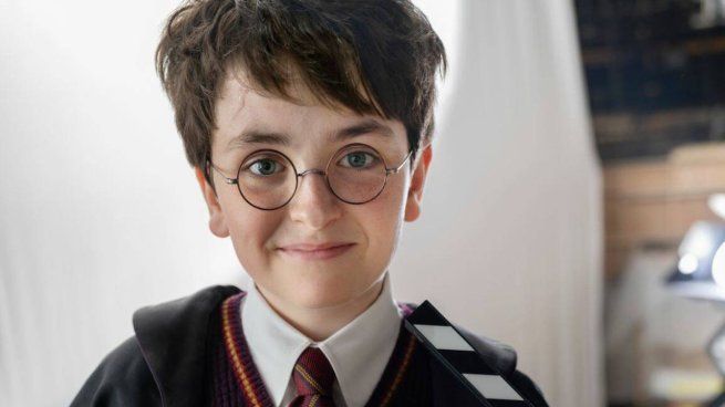 Dominic McLaughlin como Harry Potter.