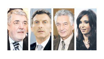ámbito.com | Mario Das Neves, Mauricio Macri, Alberto R. Saá, Cristina de Kirchner