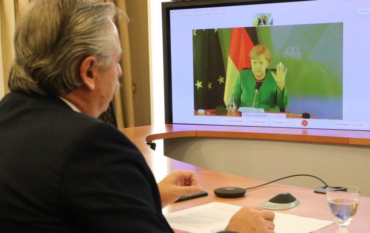 ámbito.com | ALBERTO FERNÁNDEZ Y ANGELA MERKEL.jpeg