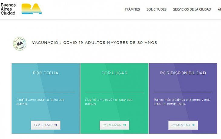 La inscripción para la vacunación en la Ciudad de Buenos Aires puede ser por fecha, lugar o disponibilidad.&nbsp;