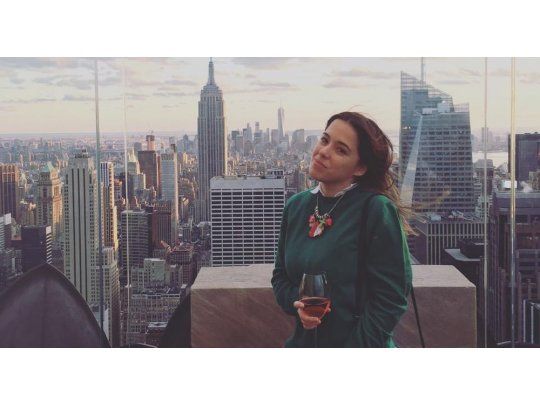 Carla Vallejos Blanco, en un viaje a EEUU en 2016.