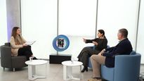 Mauricio Bustos, de BBVA Seguros, y Viviana Chaskielberg, deAVIRA, participaron del octavo panel de Ámbito Debate sobre Riesgos y Seguros.