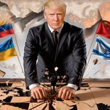 Donald Trump concluyó su primer año de gobierno cambiando el panorama internacional y dentro de EEUU. Donald Trump concluyó su primer año de gobierno cambiando el panorama internacional y dentro de EEUU.