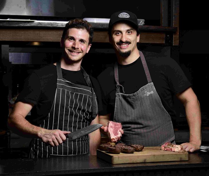 Ignacio Bravo y Uriel Hendler. Ignacio Bravo y Uriel Hendler.