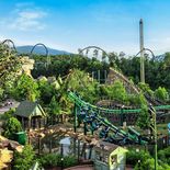 El parque temático de Dolly Parton cuenta con más de 50 atracciones, montañas rusas, espectáculos y gastronomía. El parque temático de Dolly Parton cuenta con más de 50 atracciones, montañas rusas, espectáculos y gastronomía.