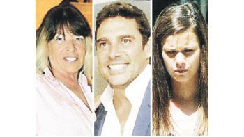 Matías Alé, su madre (izquierda) y su mujer, María del Mar Cuello Molar, destacados en las últimas jornadas.