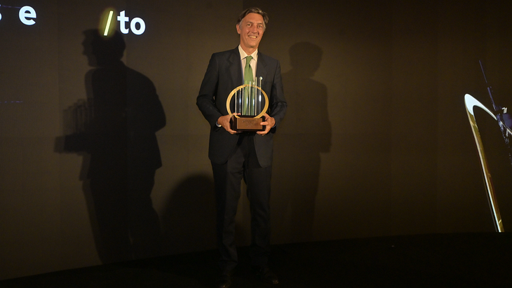 Facundo Gómez Minujín, el CEO de J.P. Morgan Argentina, Bolivia, Paraguay y Uruguay, ganó el premio EY en la categoría Ejecutivo. Facundo Gómez Minujín, el CEO de J.P. Morgan Argentina, Bolivia, Paraguay y Uruguay, ganó el premio EY en la categoría Ejecutivo.