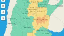 Provincias afectadas por alerta amarilla hoy, domingo 5 de abril.&nbsp;