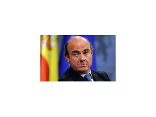 Luis de Guindos, ministro de Economía de España.
