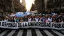 Teaching and non-teaching unions are carrying out a 48-hour strike at national universities. Teaching and non-teaching unions are carrying out a 48-hour strike at national universities.
