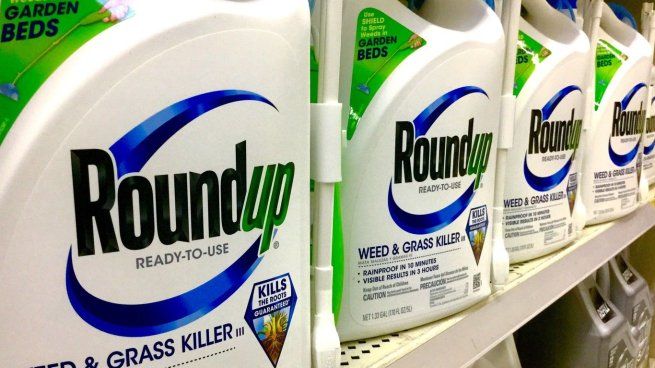 Roundup es la amraca de glisfosato de Bayer.&nbsp;