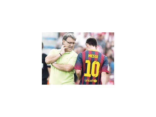Encuentro Messi-Martino
