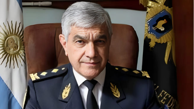 Luis Rollé, jefe de la Policía Federal.