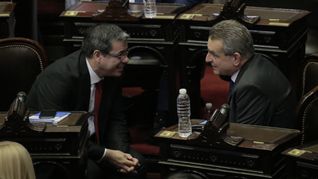 Germán Martínez y Agustín Rossi.&nbsp;